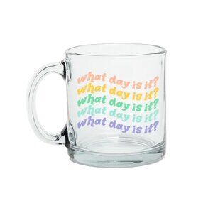 NWT Talking Out Of Turn: What Day Is It Mug